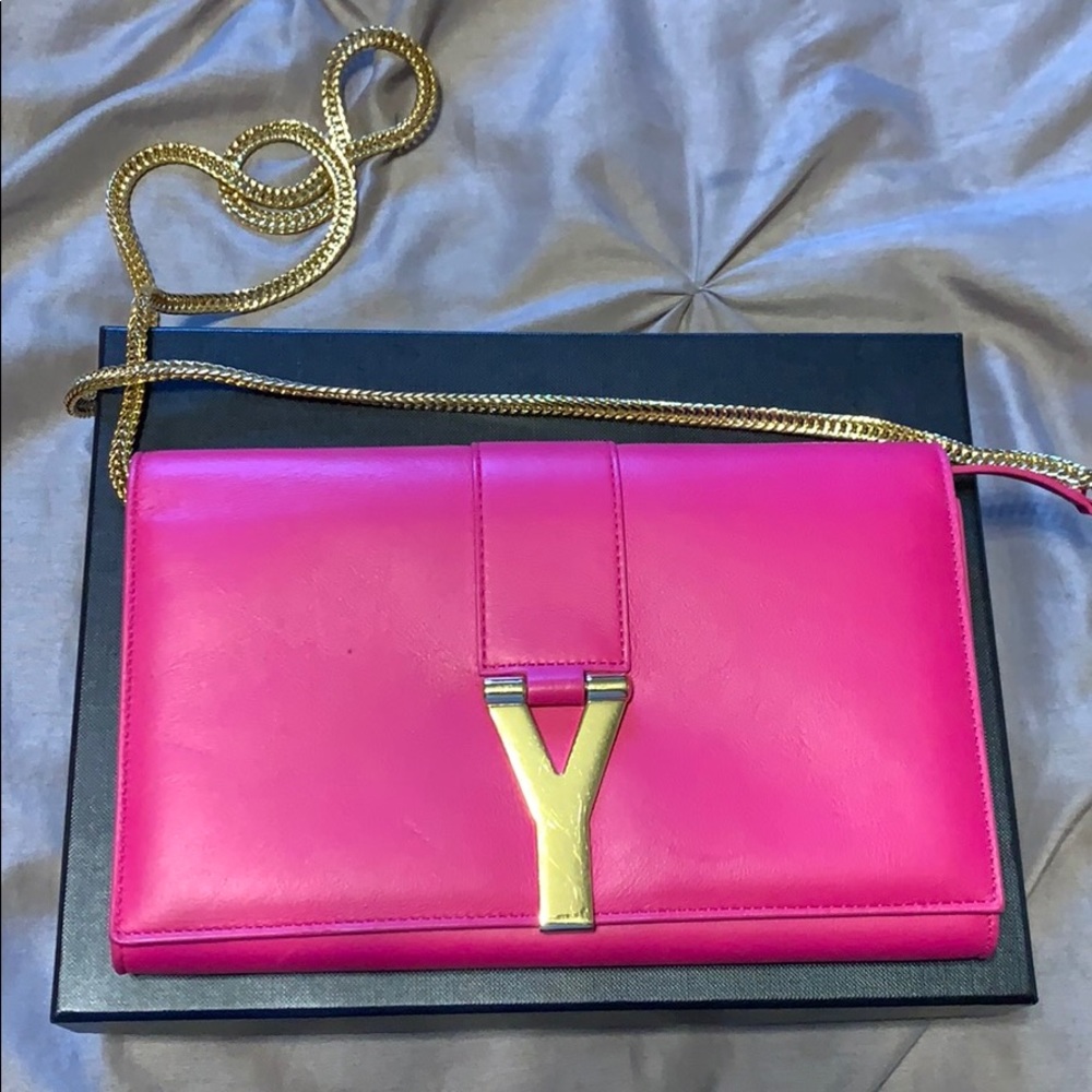 Pink YSL WOC. Great condition barely used